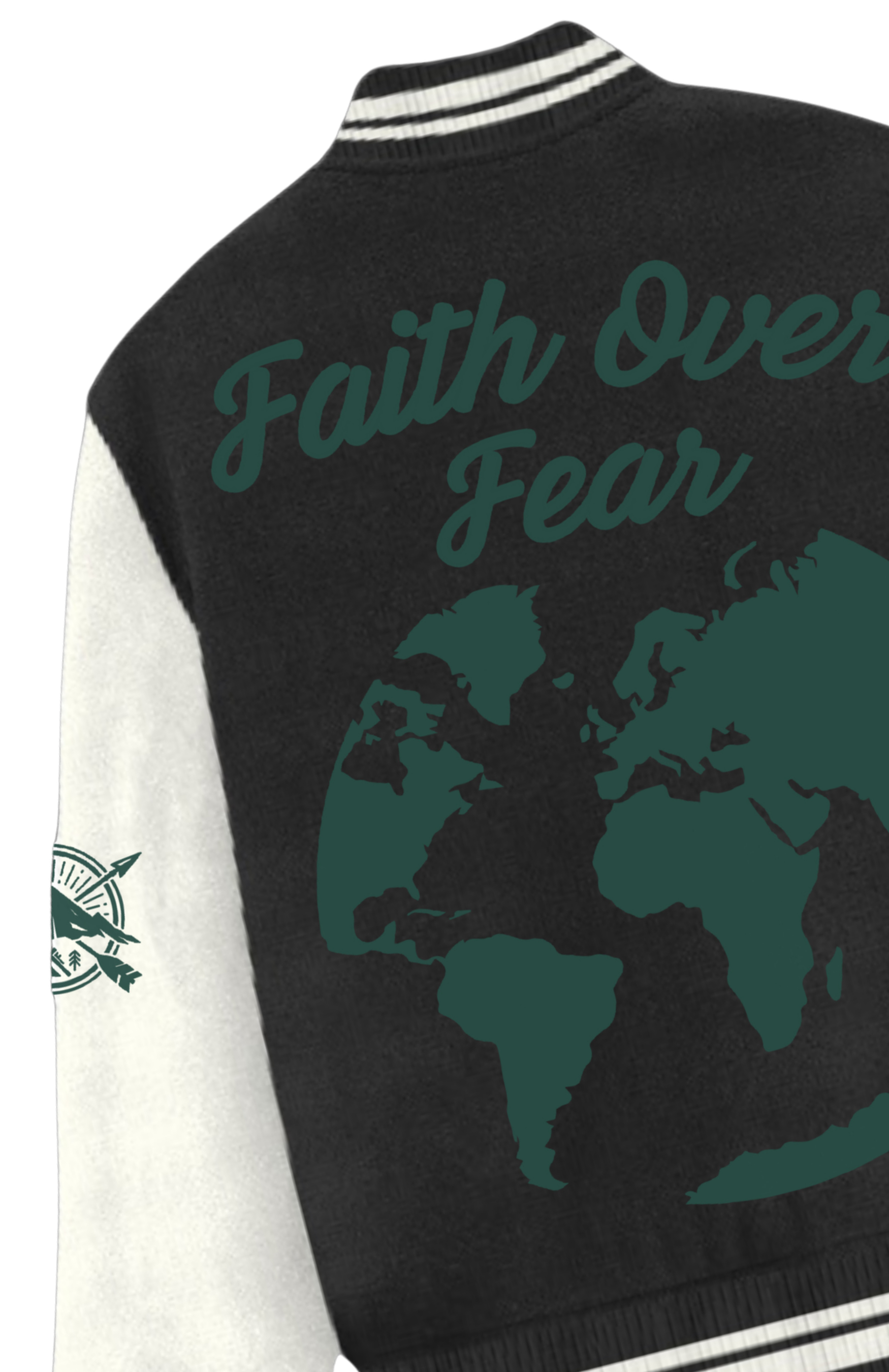 Faith Over Fear — Varsity Jacket