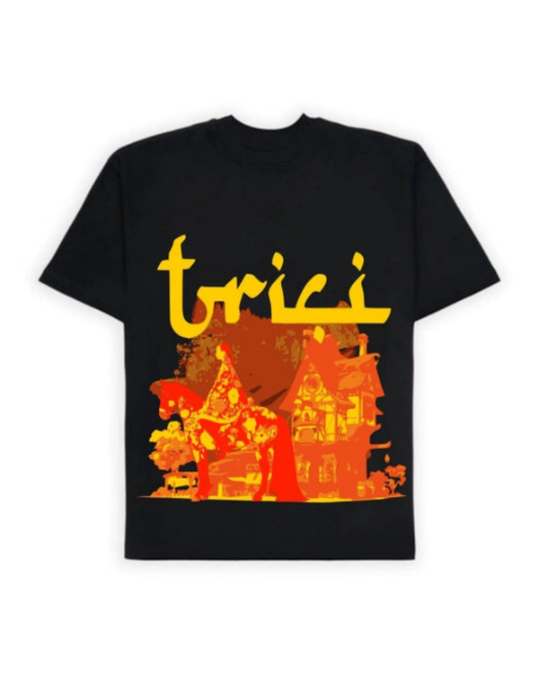 SOLIRA T-SHIRT IN BLACK [UNISEX]