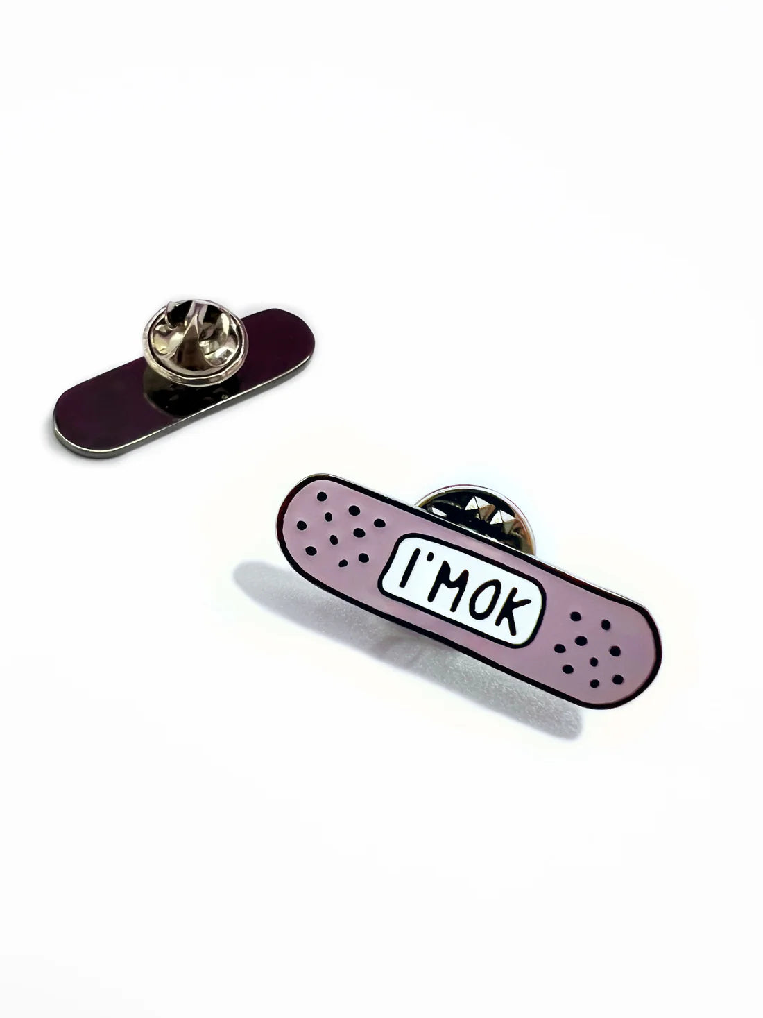 Bandage "I'M OK" - Brooch Enamel Pin