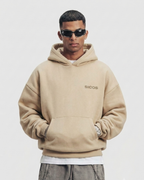 BEIGE 360 GSM HOODIE - COLD 001