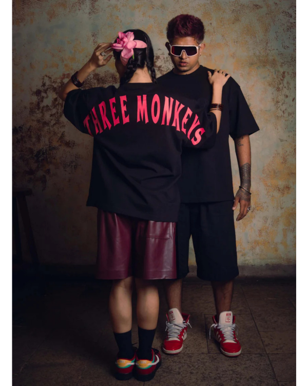 Unisex Monkey Tribe Black Tee