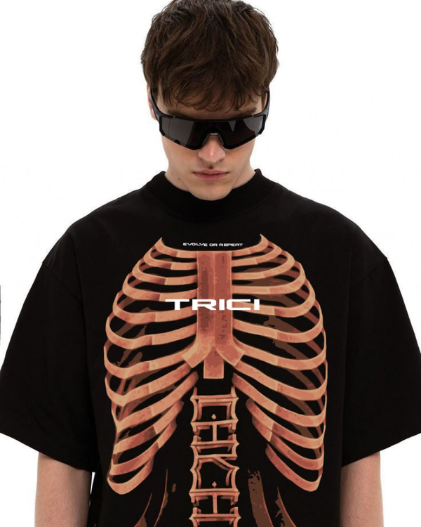 X-RAY T-SHIRT IN BLACK [UNISEX]