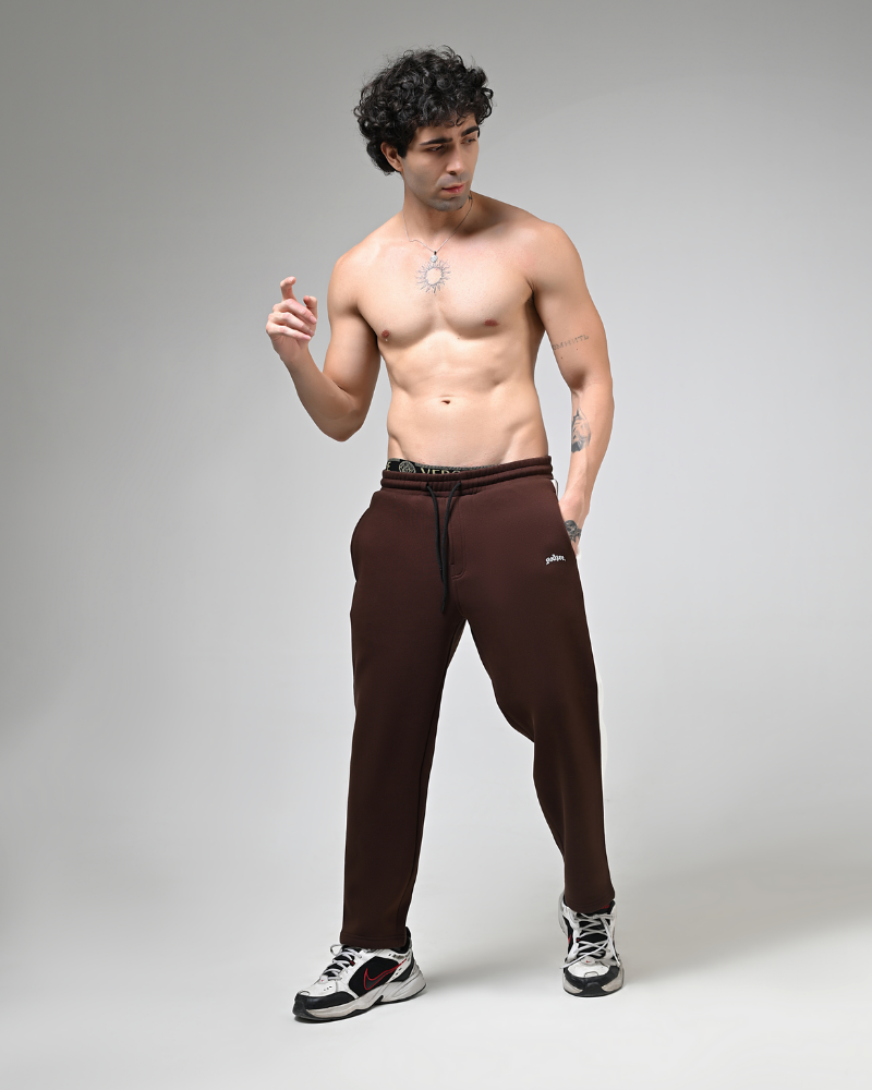 Brown Fleece Warm Pant