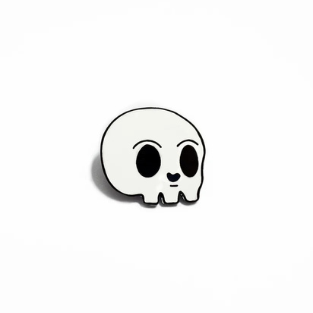Skull - Brooch Enamel Pin