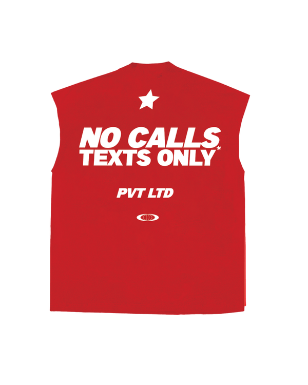 No Calls Text Only Vest