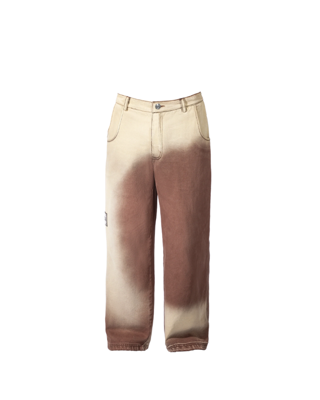 RAW BLEACHED JEANS / DENIM