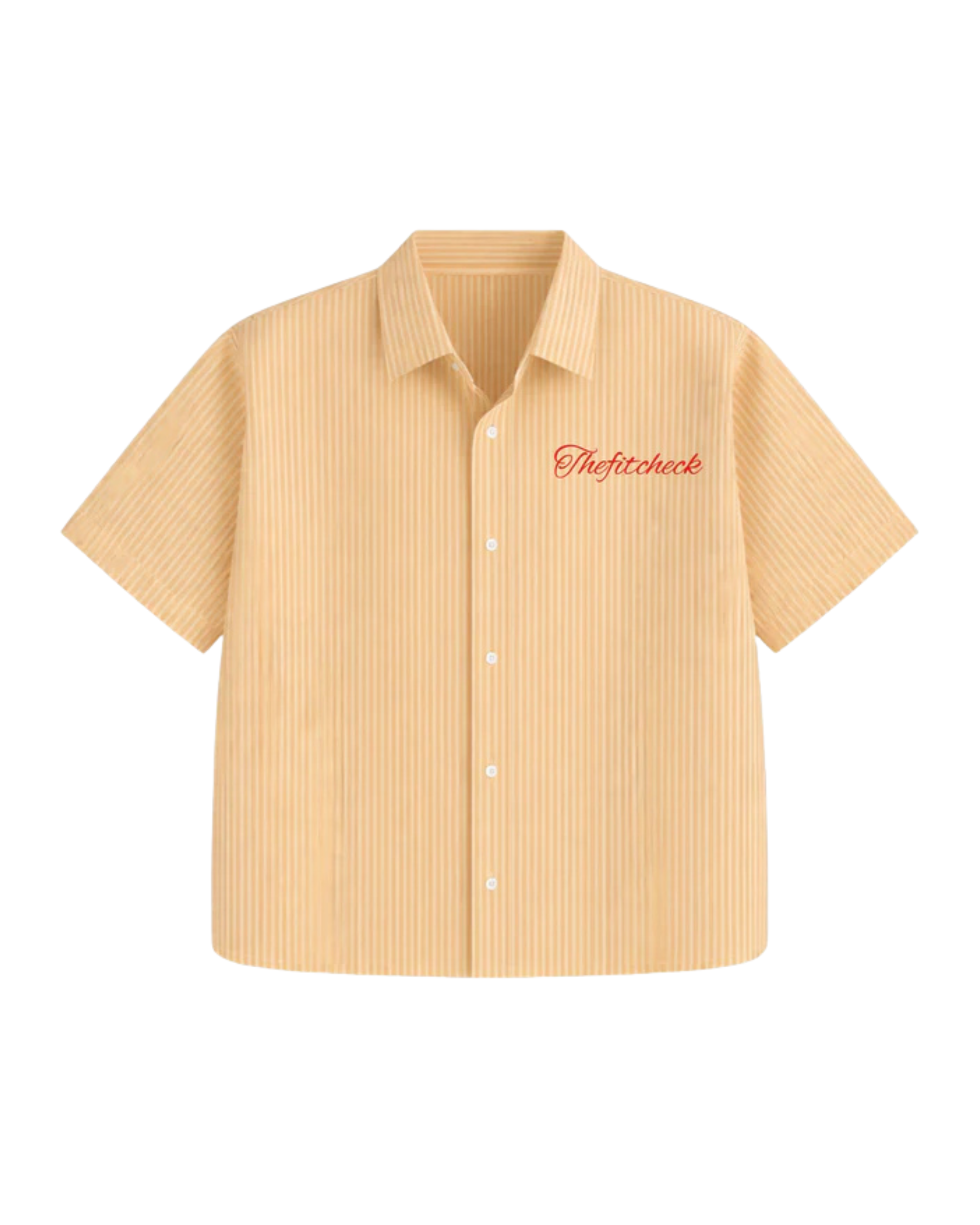 TFC YELLOW BOXY STRIPPED SHIRT
