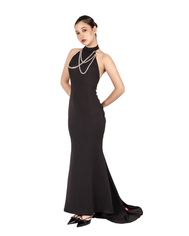 SASH DRESS / VISCOSE