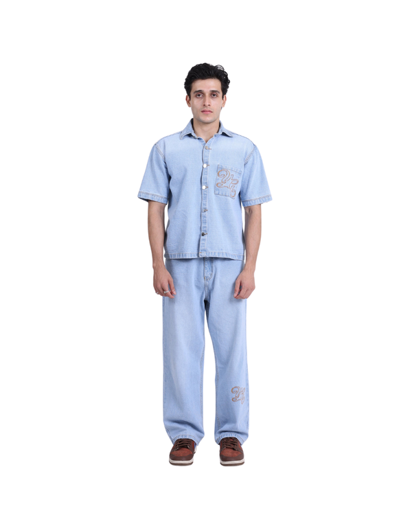 WESTERN BLUE CO-ORD SET