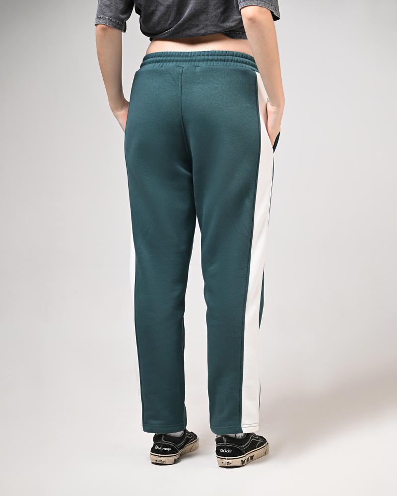 Green Warm Fleece Pants