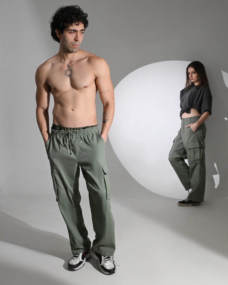 Olive Cargo Pants