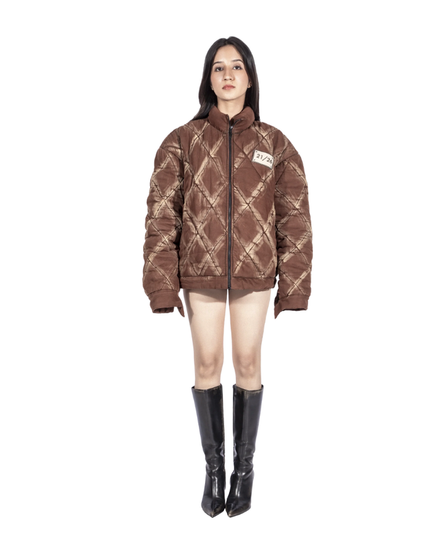 RAW BLEACHED JACKET / DENIM