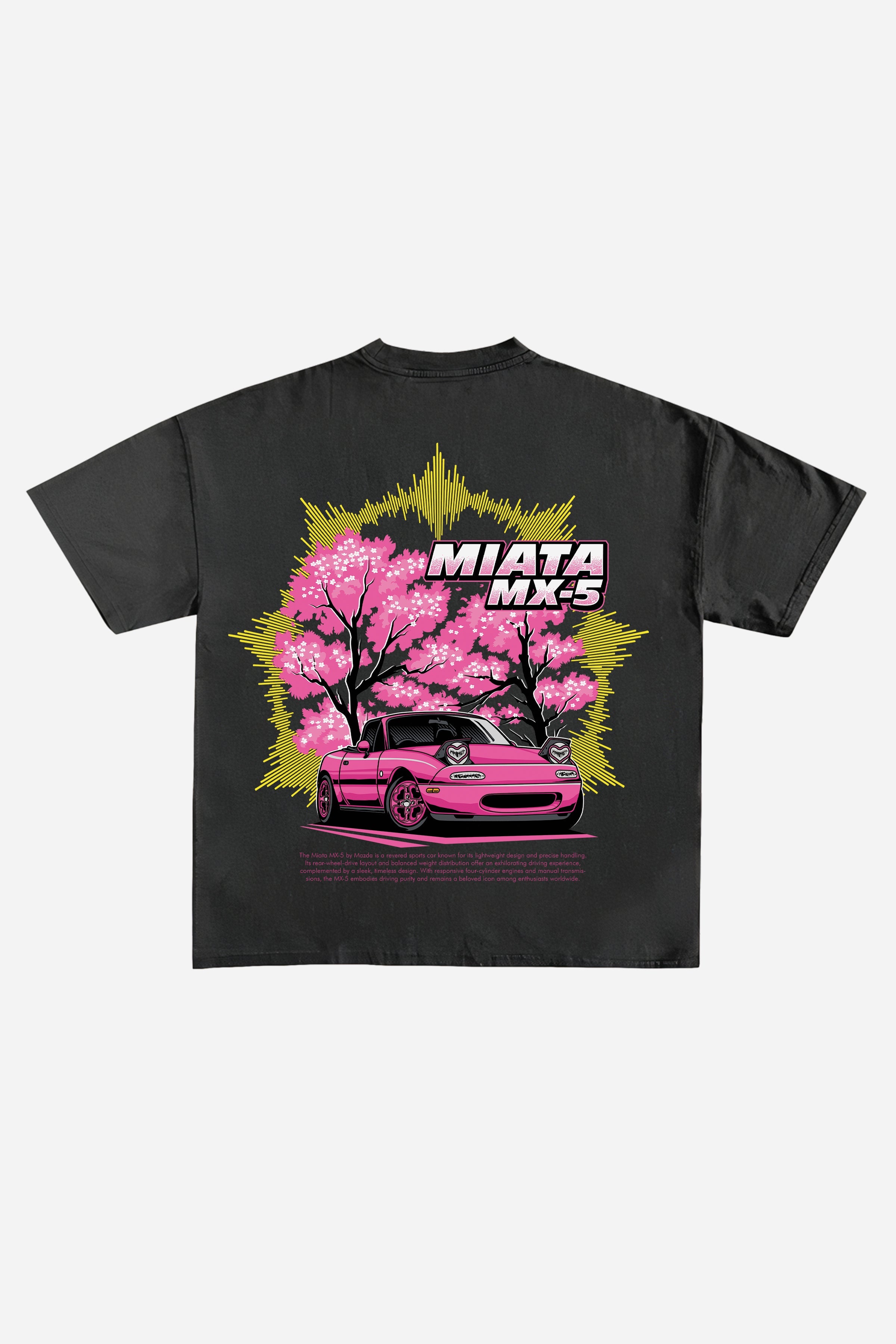 Miata MX-5  Designed Oversized T-shirt