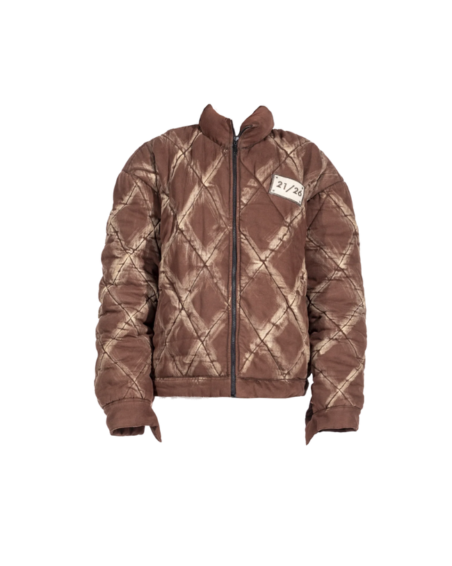 RAW BLEACHED JACKET / DENIM