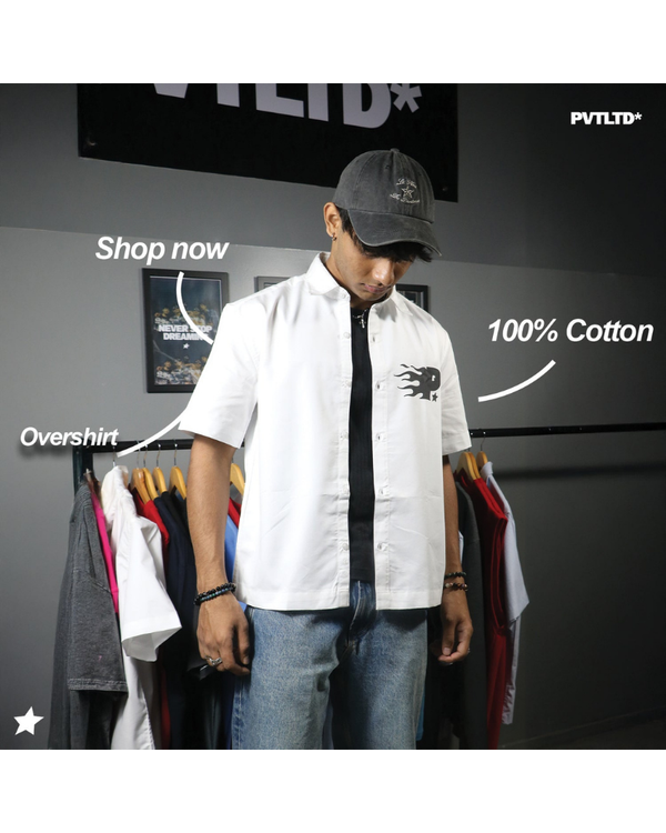 Pvt's White Overshirt