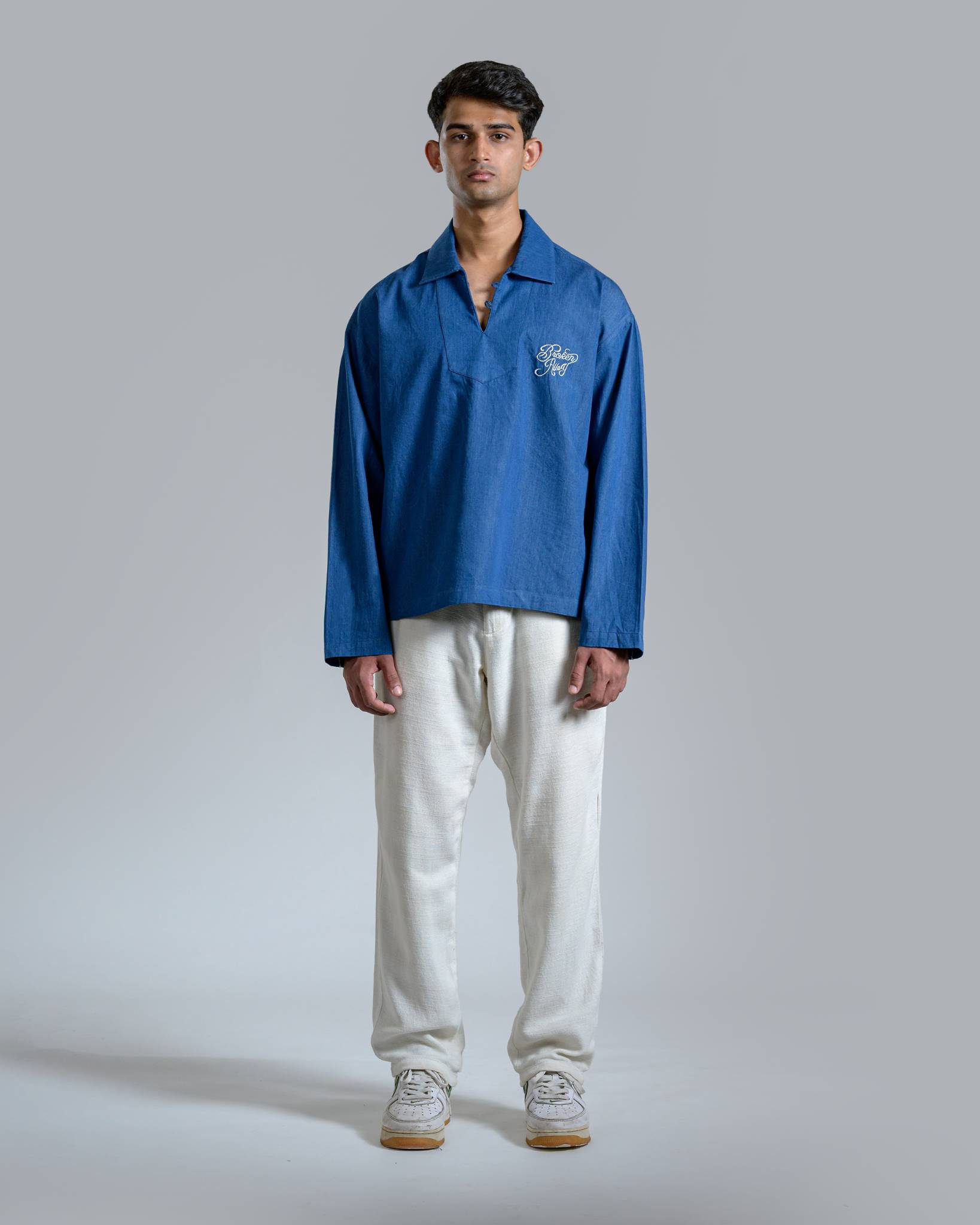 Embroidered Flow Shirt