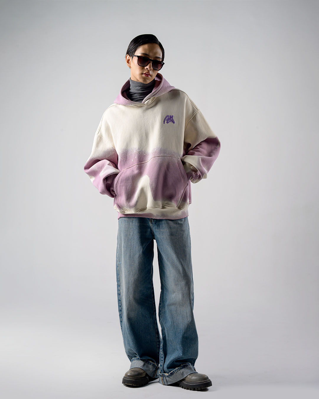 BA BORN TO SKI HOODIE