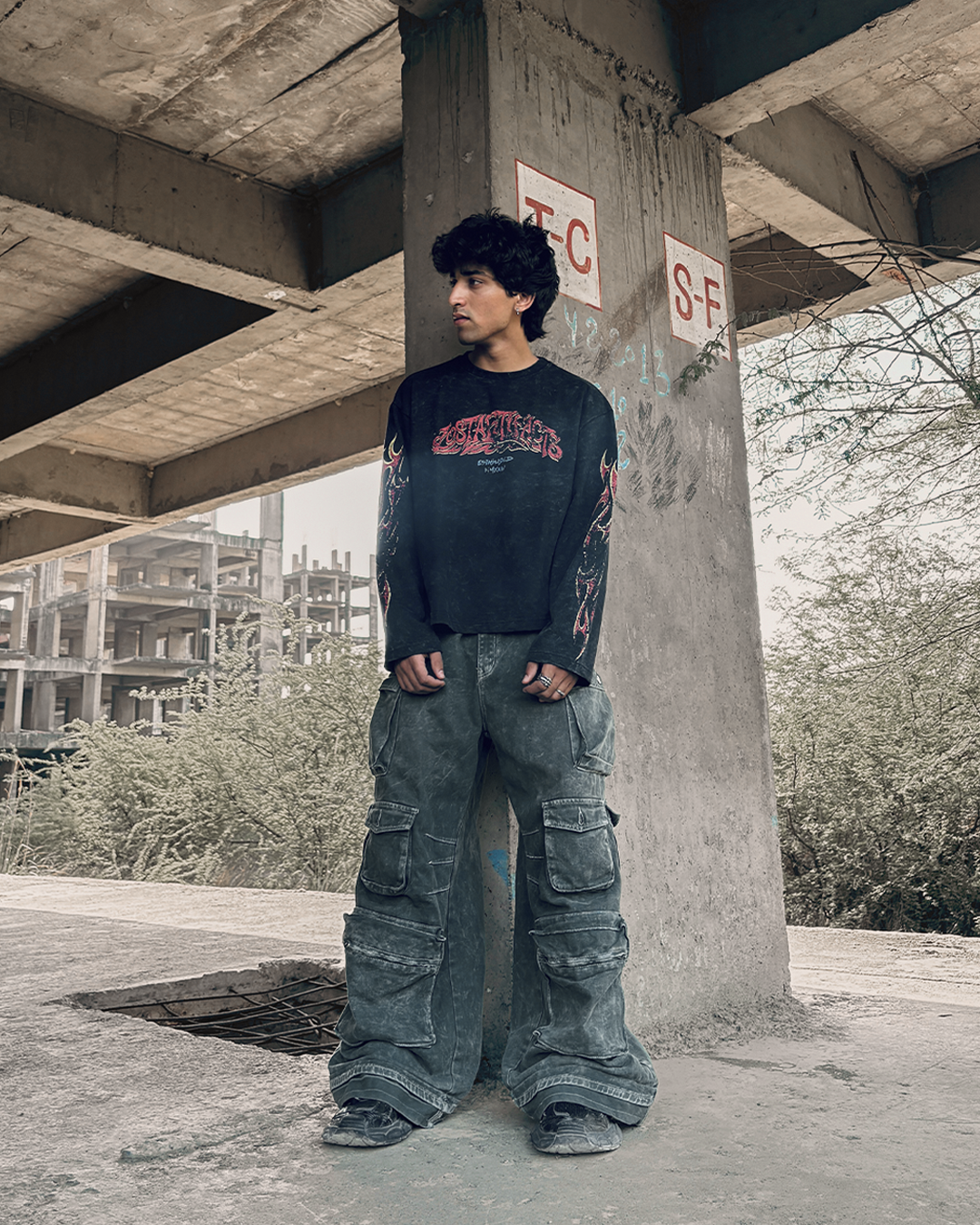 BURNOUT LS TEE