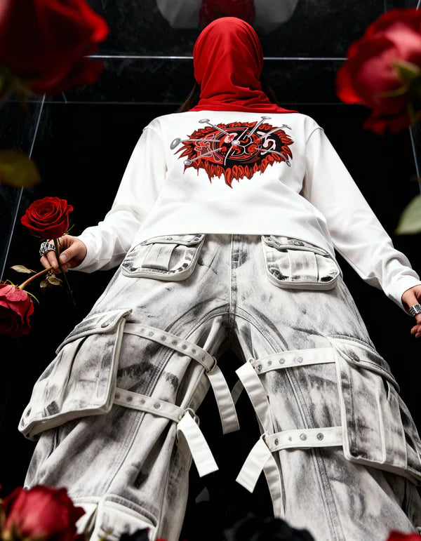 EYESORE [FULL-SLEEVE T-SHIRT] - OFF WHITE
