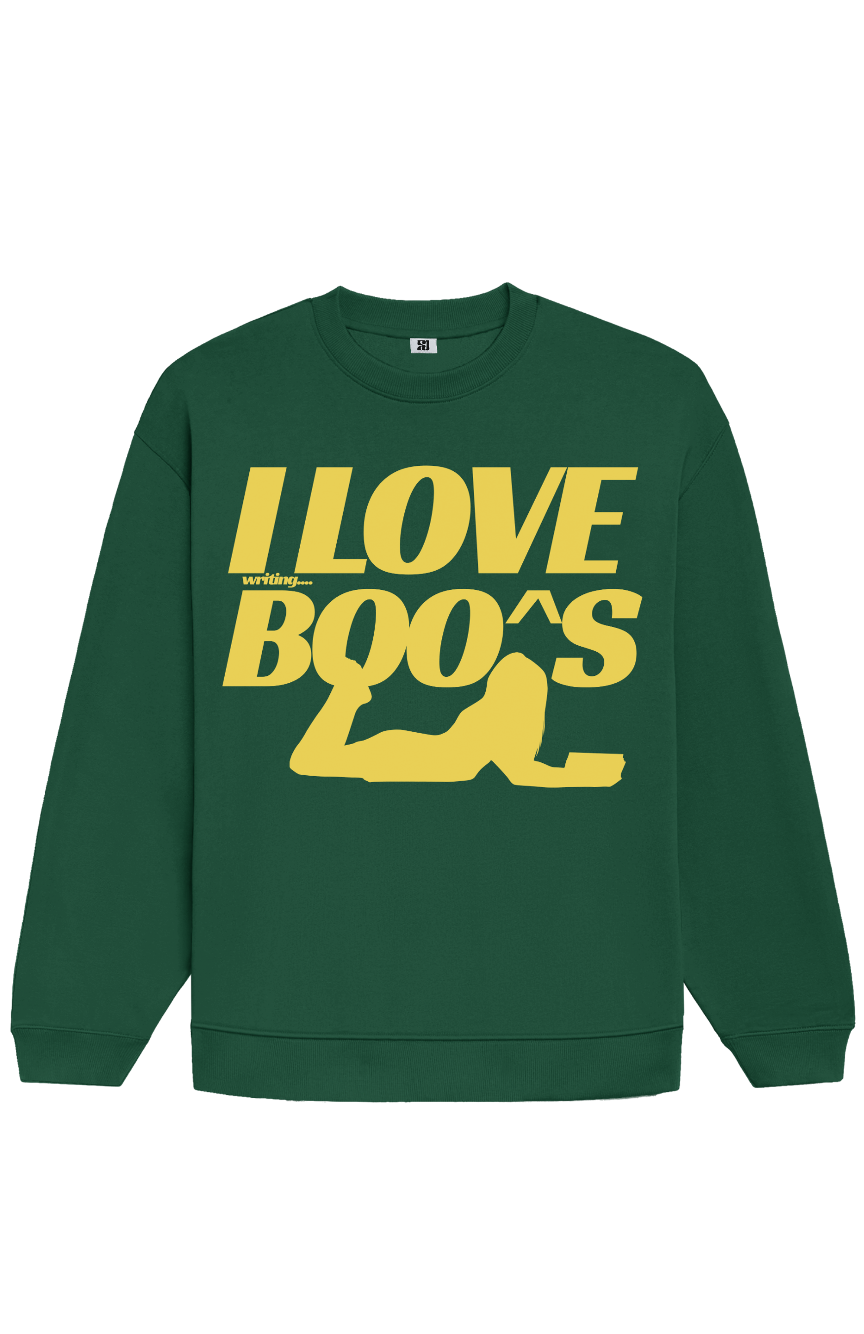 I Love Books — Oversized Sweatshirt