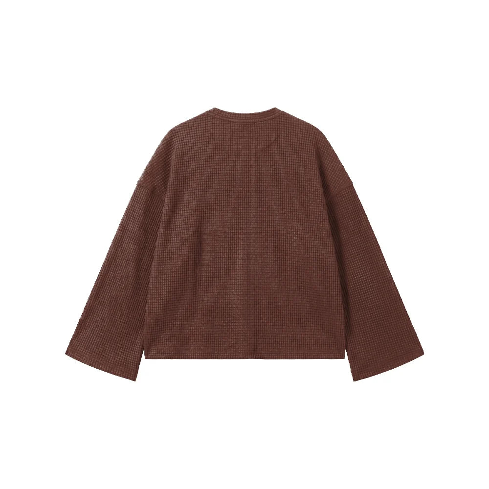 Coffee Waffle Henley