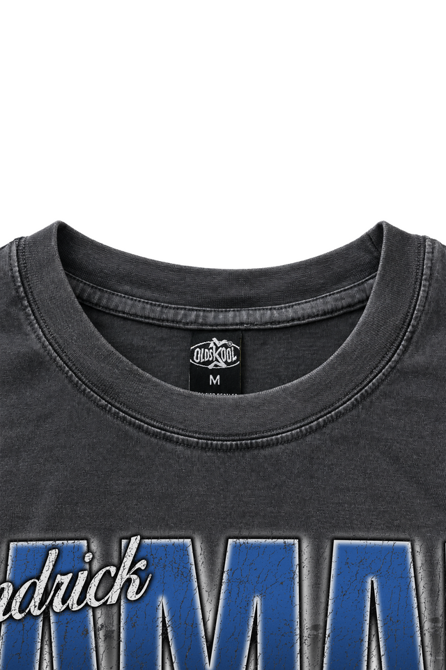 LAMAR DODGERS VINTAGE GREY GRAPHIC T-SHIRT