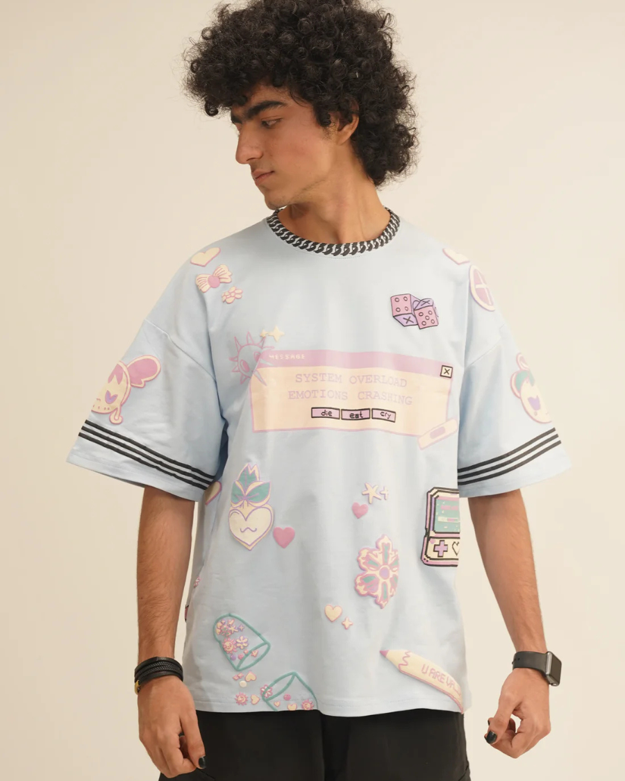 Game Over Oversized T-shirt