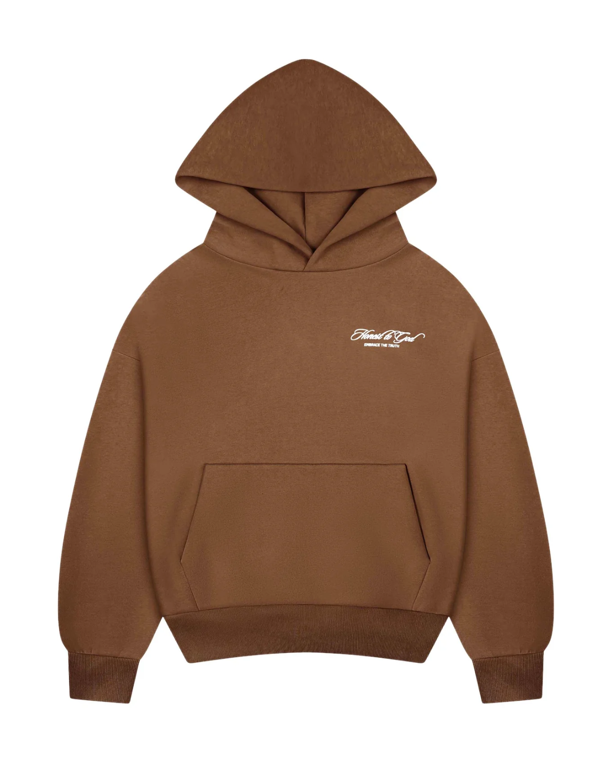 Autumn Brown Box Fit Hoodie