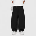 Black Utility Baggy Sweatpants