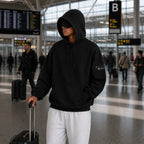 Cream Eye Mask Hoodie