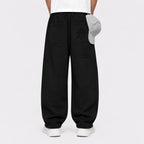 Black Utility Baggy Sweatpants