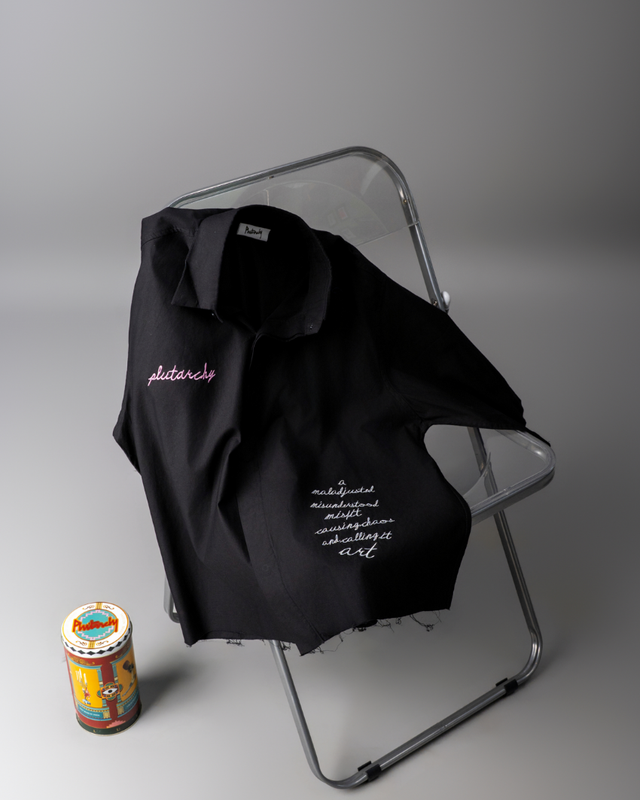 BLACK ARTY SHIRT