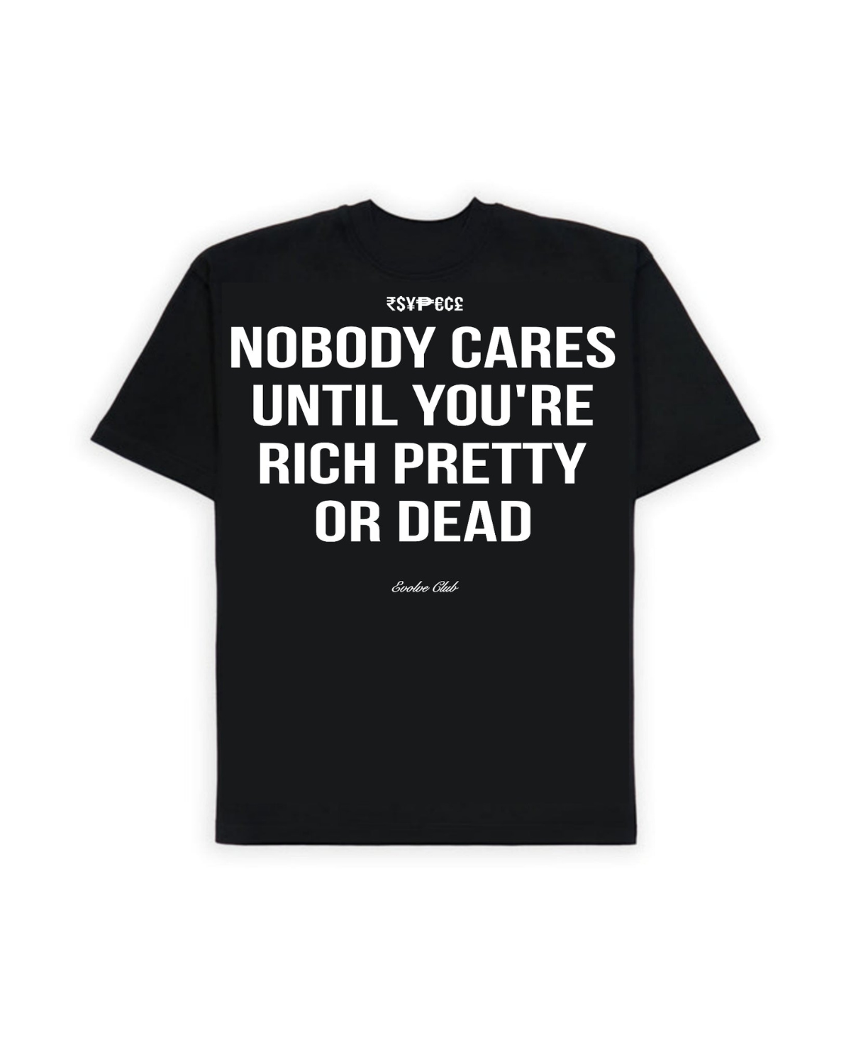 NOBODY CARES T-SHIRT [UNISEX]