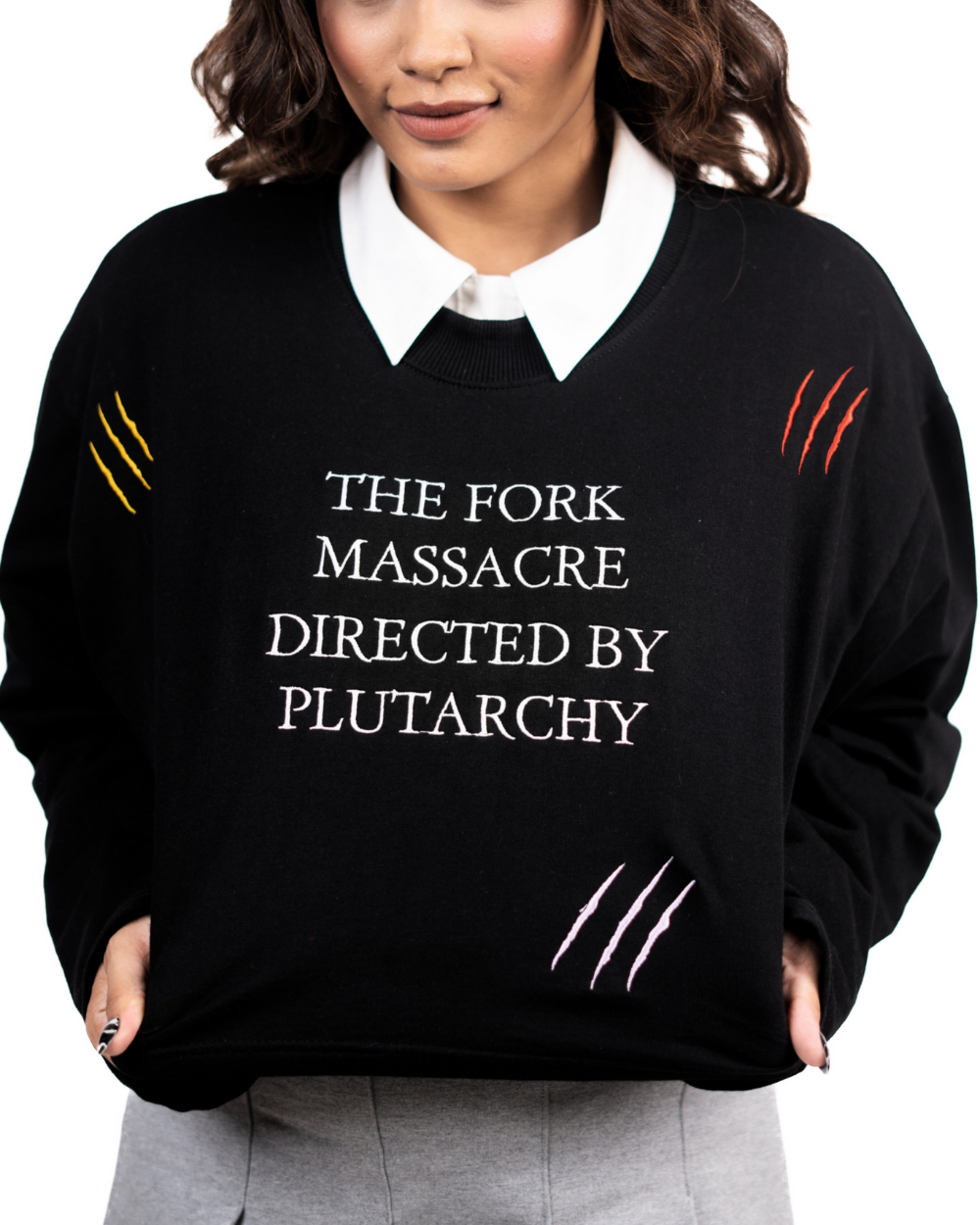DARKWAVE CROP TEE
