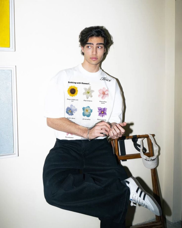 FLR T-SHIRT IN WHITE [UNISEX]