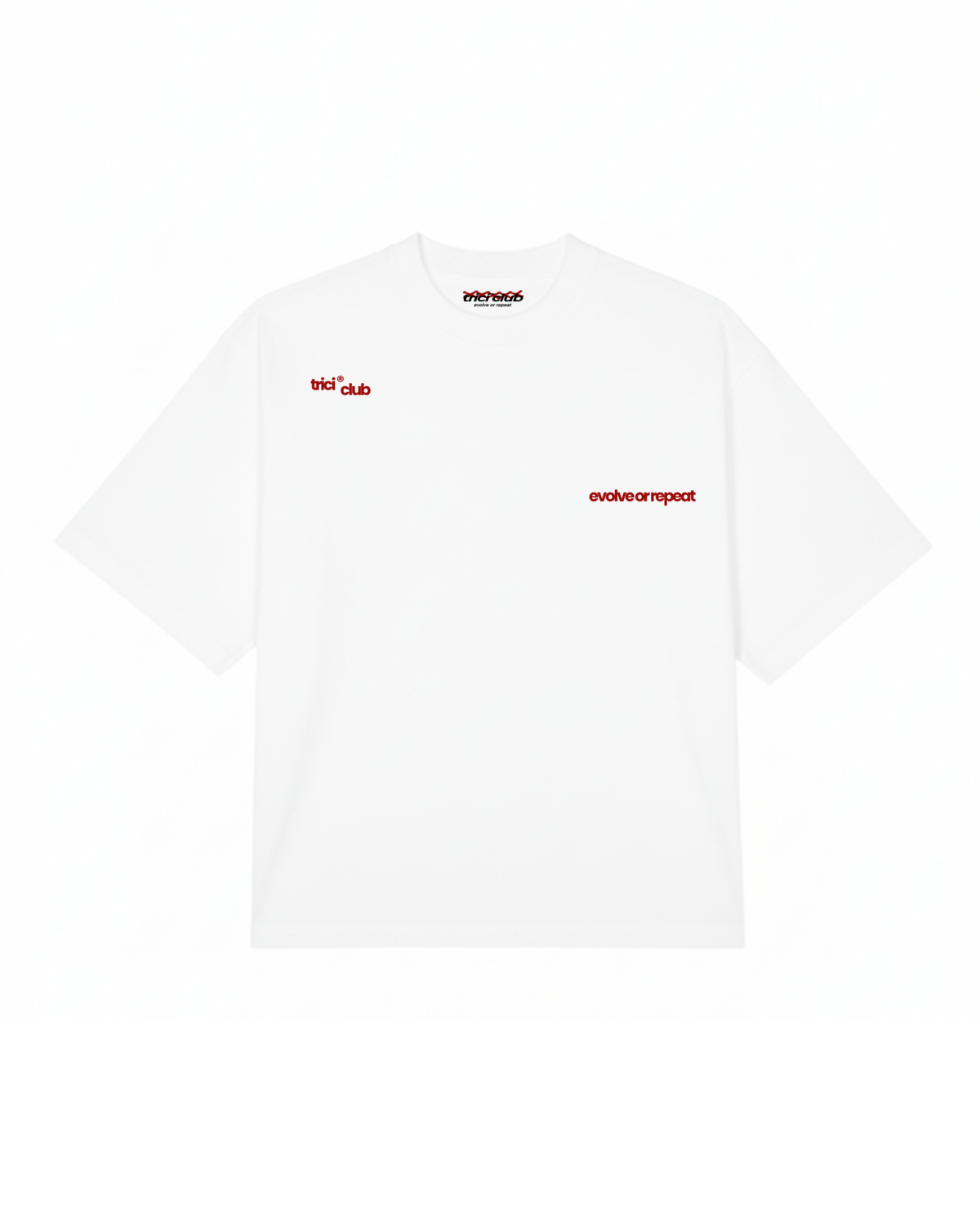 white BASIC T-SHIRT IN WHITE [UNISEX]
