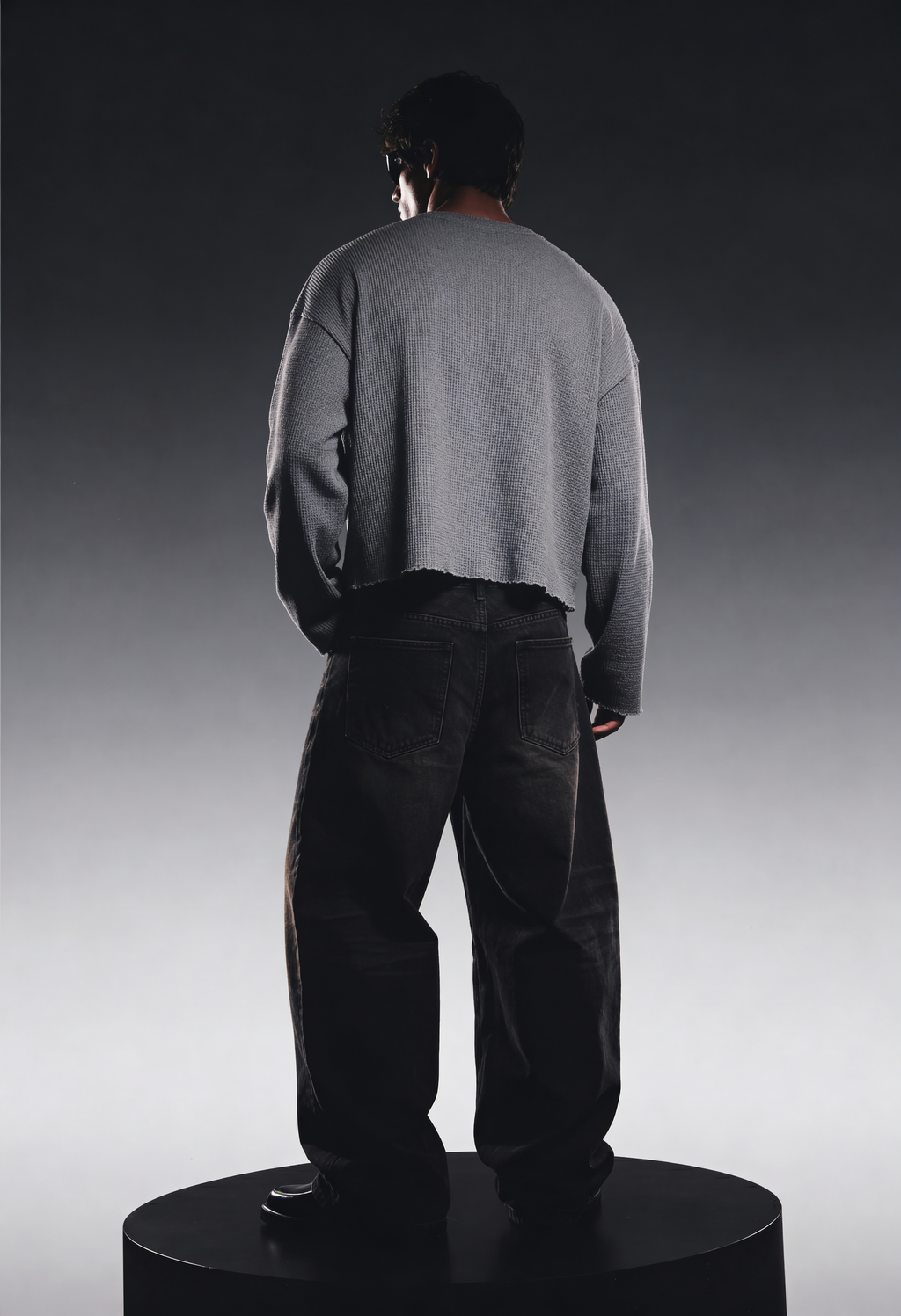 ASHFALL GREY ESSENTIAL WAFFLE