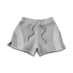Light Grey Mesh Shorts