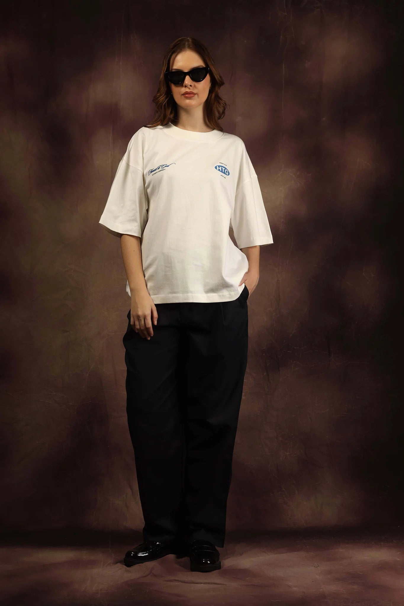 Ease Off White Box Fit Tee