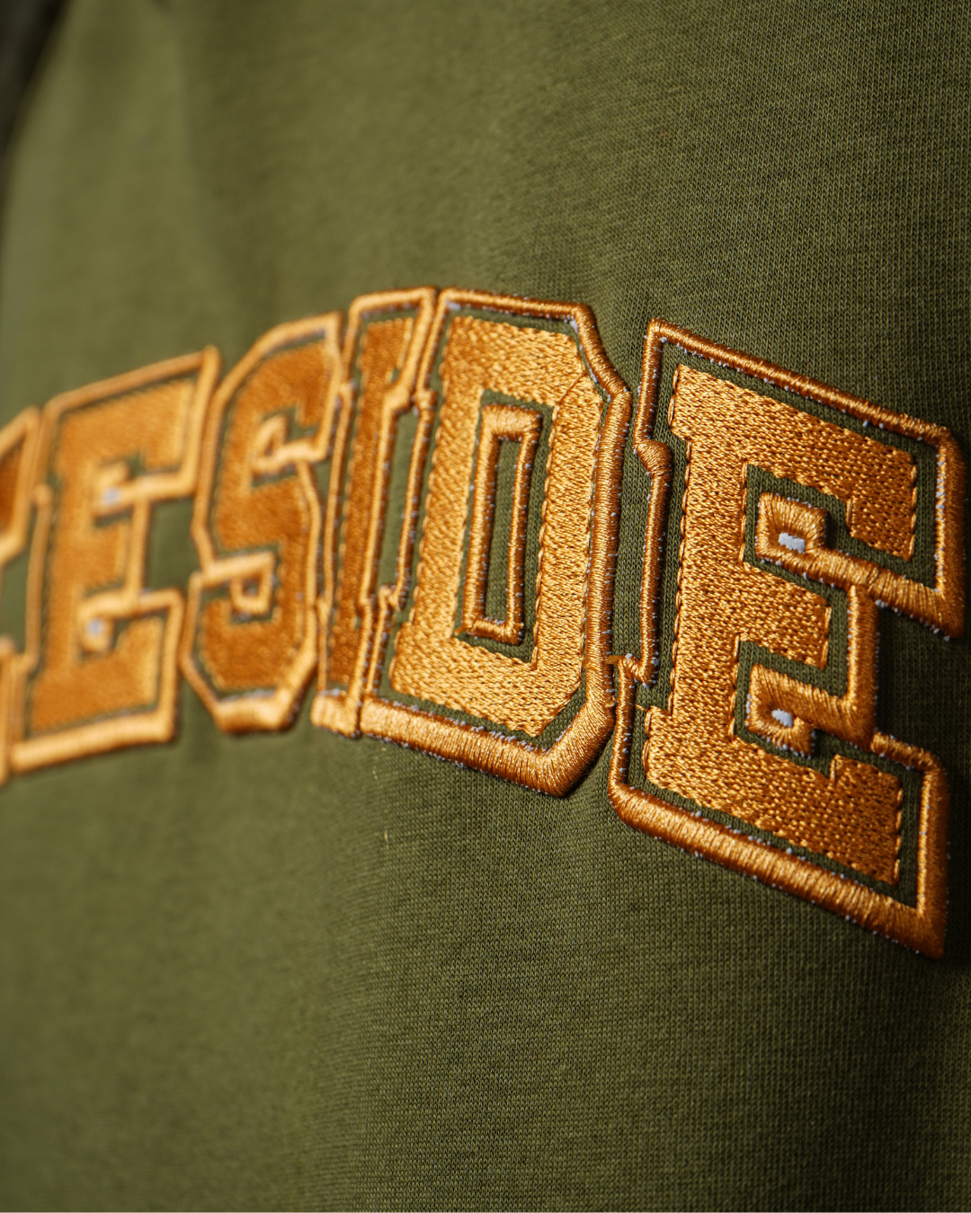 Olive Sherpa Hoodie