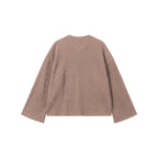 Beige Waffle Henley