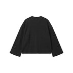 Black Waffle Henley