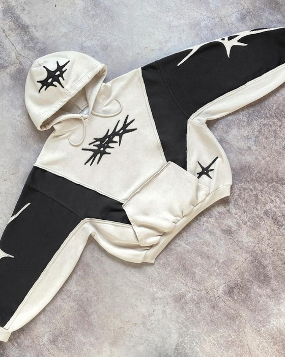 Abstract Spider Web Hoodie