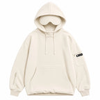 Cream Eye Mask Hoodie