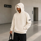 Cream Eye Mask Hoodie