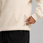 Cream Eye Mask Hoodie