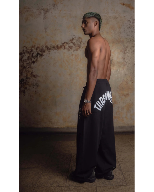 Unisex Monkey Pants Black