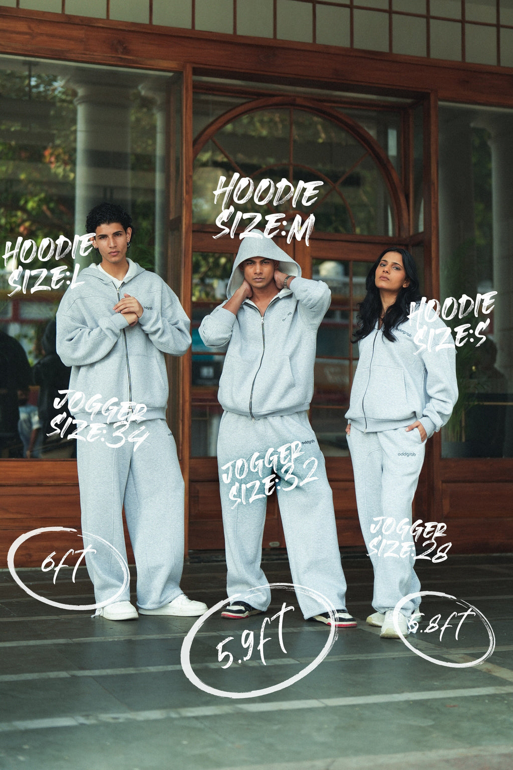 Greycore Oversized Hoodie