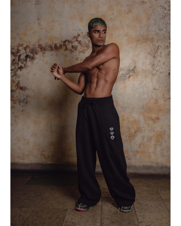 Unisex Monkey Pants Black