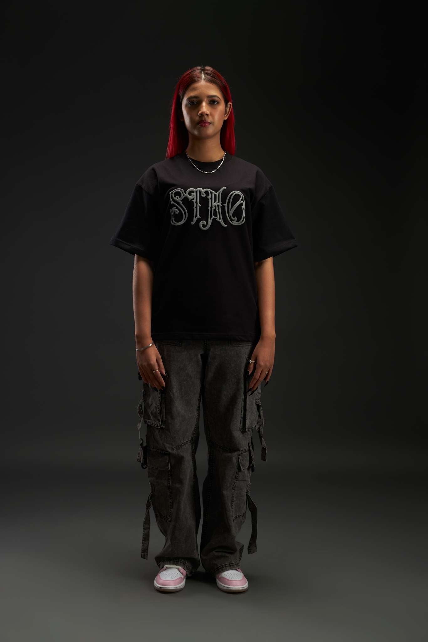 444 BLACK TEE